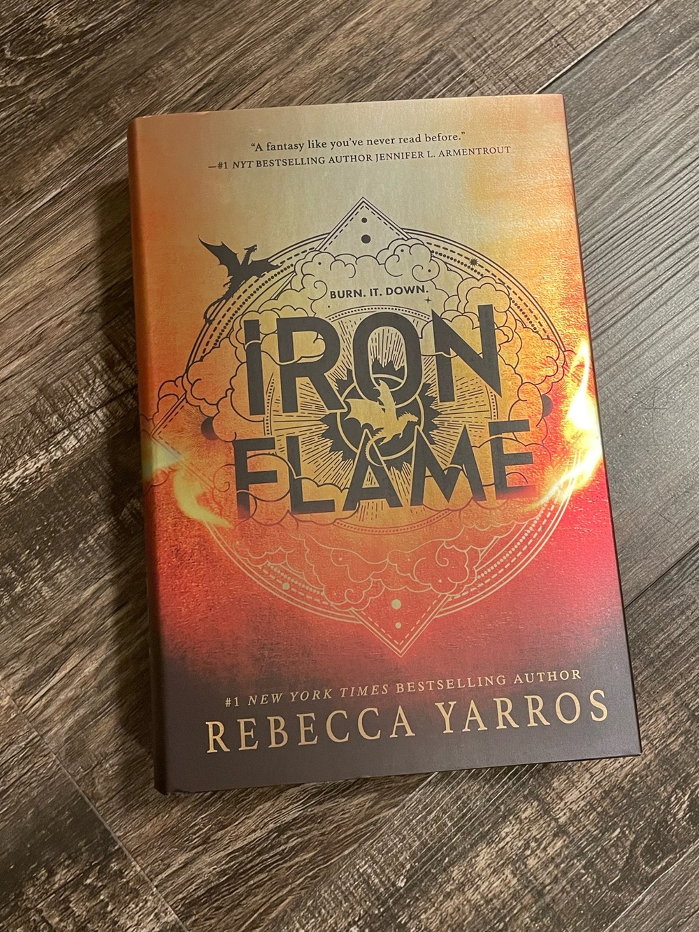 Iron Flame hardcover book 2